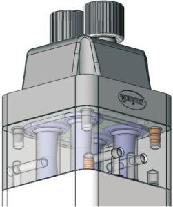 Kit de tubos de fluidificación P/N 1057258 Válvula de contracción con fuga Reemplazar las válvulas de contracción y los discos de filtro.