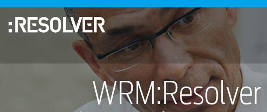 Qué es WRM: Resolver?