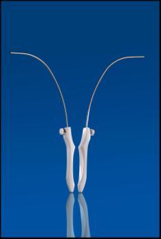 Unitape VS System incluye dos agujas curvas diseñadas
