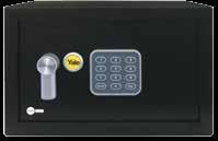 100,000 combinations Low battery indicator Yale key opening Uses 4 batteries (included) Holes to embed aliber 16 (1.