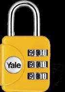 Padlock with zinc body and steel wire 11cms long 3 resetable dials easy to use uthorized by TS andado TS YTP2 / TS padlock YTP2