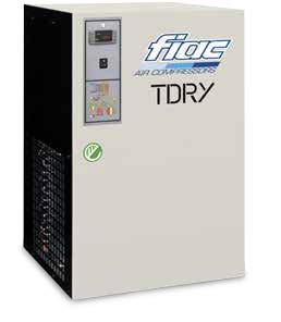 Essiccatori a ciclo frigorifero Refrigeration dryers TDRY 36 77 Type Cod.