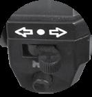 Claxon El botón del claxon está ubicado abajo del interruptor de direccionales. Cuando el interruptor de encendido se encuentra en al oprimir el botón del claxon éste emite un sonido. Imagen 5.