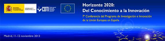 Conferencia H2020 http://www.cdti.es/index.