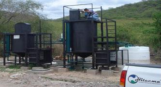 OBJETIVO: Reuso de agua tratada en riego de viveros experimentales ITT