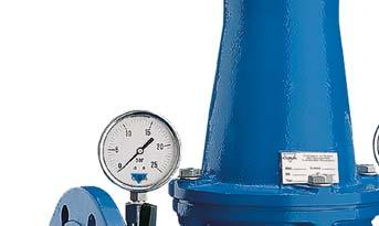 Puede ser utilizada para agua, aire y fluidos en general hasta una presión máxima de 40 bar.