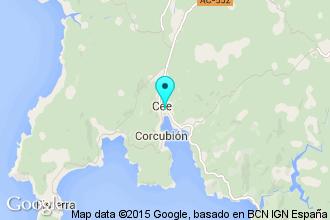 Cee La población de Cee se ubica en la región La Coruña de España.