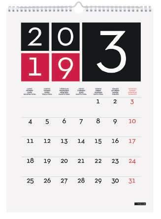 Incluye adhesivos temáticos AVANT Calendario con espiral doble metálica. Papel de 190 g. 1 mes por página.
