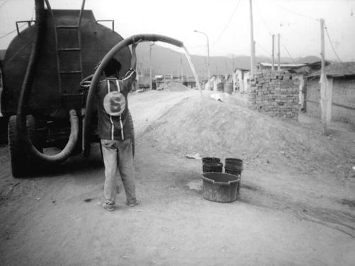 cisterna Abastecimiento mediante camiones cisterna