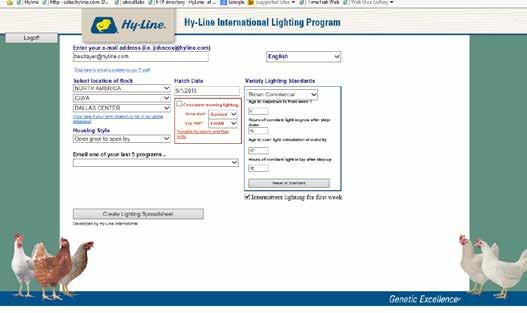 Programas de Iluminación Diseñados para Galpones Abiertos por los Lados (www.hylineweblighting.