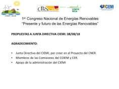 08 de agosto de 2018 Pág. 3- El Ing. Luis Fernando Andrés Jácome, Vicepresidente de la Junta Directiva del CIEMI externa una felicitación al Ing.