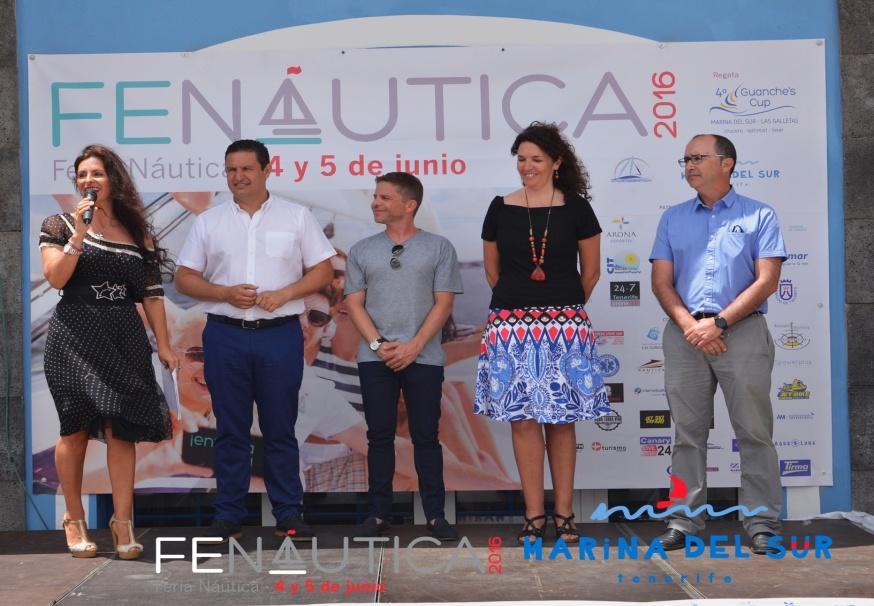acto de inauguración oficial de Fenáutica 2016, al que, además de numerosos medios de