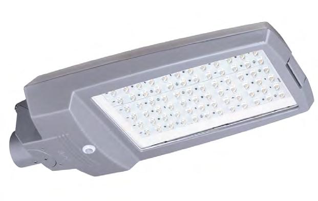 Novedad E Hasta agotar existencias NATH M Istanium LED Luminaria LED vial funcional sin aletas de refrigeraciónexternas Instalación recomendada desde 4m hasta 10m de altura VIALES LUMINARIAS LED