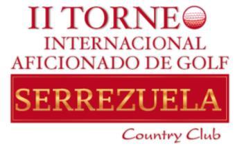 II TORNEO INTERNACIONAL AFICIONADO DE GOLF SERREZUELA COUNTRY CLUB El Presidente, la Junta Directiva del Serrezuela Country Club y el Comité Organizador del Torneo, se complacen en invitar a todos