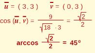 Els vectors i formen un angle de 150º i els seus móduls són 108 i 12. Calcula el seu producte escalar. = 108 12 cos 150 108 12 108 10.