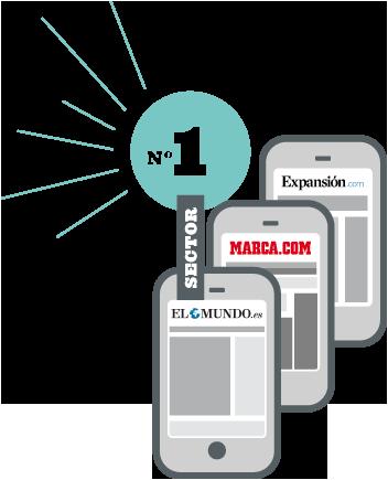 MOBILE UNIDAD EDITORIAL En España En 2012, 8 de cada 10 internautas acceden a Internet desde el móvil. Los Smartphones lideran por 1ª vez el mercado móvil en España.