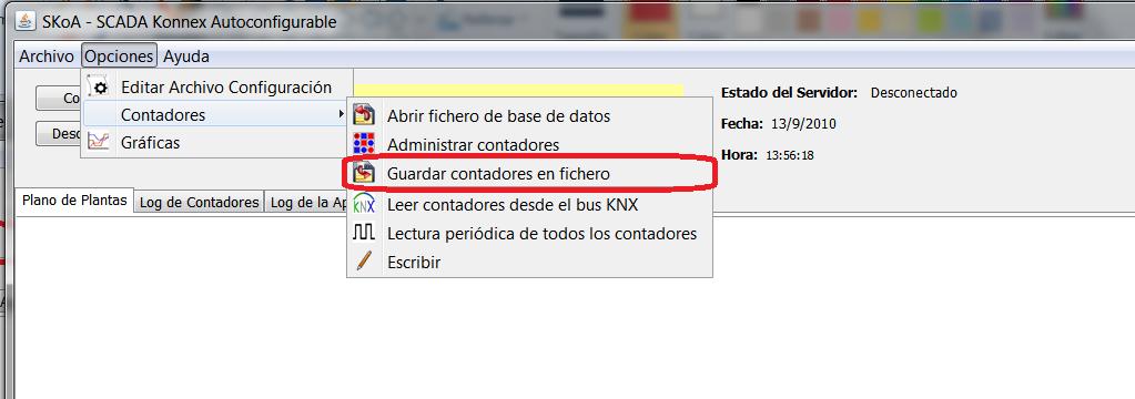 10.9.6.10. Finalización de configuración del fichero Después de modificar todos los parámetros del archivo de configuración.