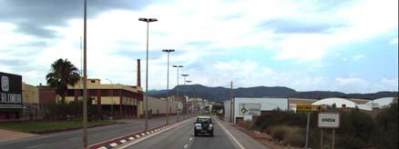 Atraviesa o discurre en las proximidades de los términos municipales de Castellón de la Plana y Almassora.