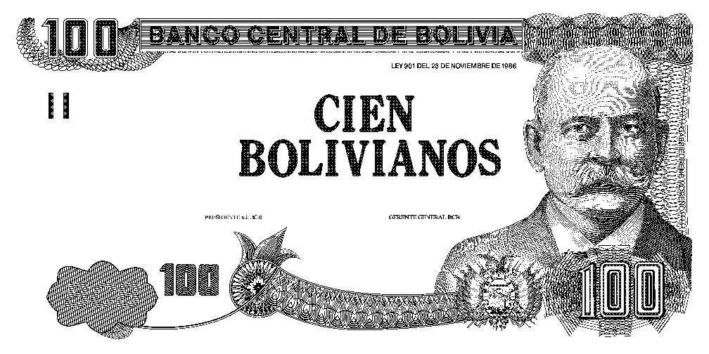 Boliviano TOQUE