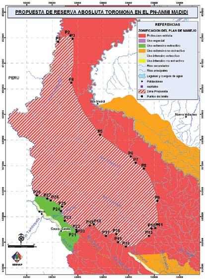 anexos Mapa de la Zona de Reserva Absoluta Toromona