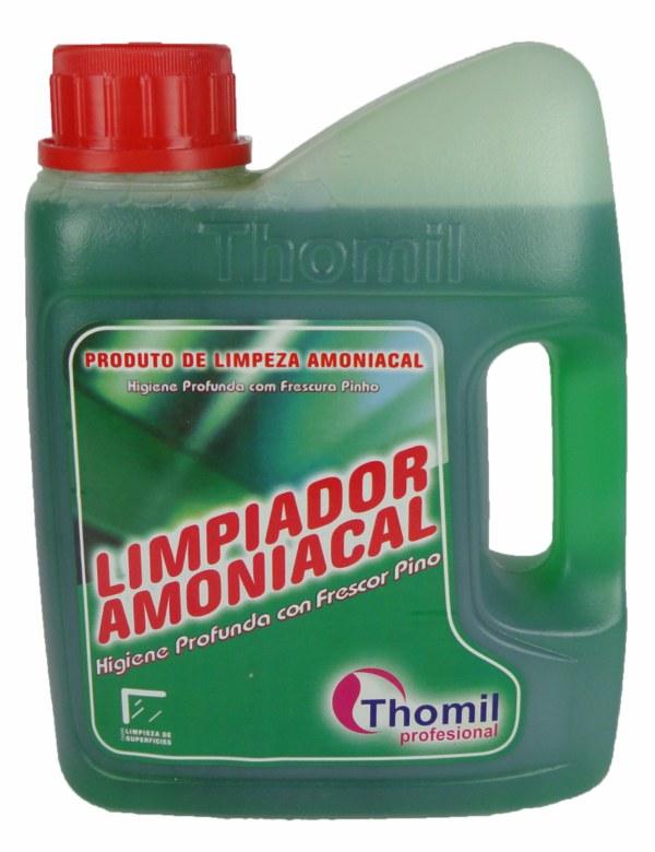 Amoniacal thomil 2 l. (212018) Producto elaborado en base a tensioactivos de elevado poder detergente y desengrasante.
