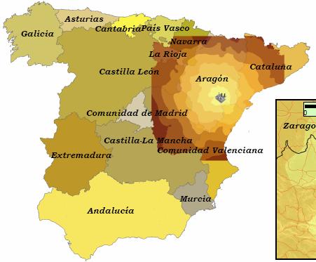 2005: Estudios del recurso, potencial disponible y costes. Estudios del recurso en Aragón.