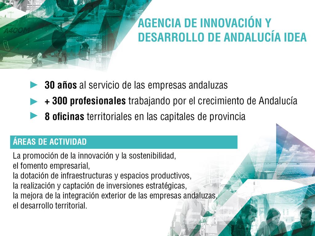 Dos nuevos programas de incentivos Gestionados por la Agencia de Innovación y Desarrollo de Andalucía IDEA, dentro de la Subvención Global de Andalucía 2014-2020, tras su designación por el Gobierno
