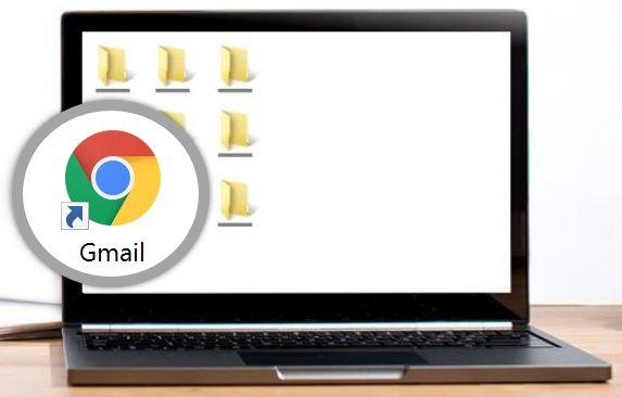 Acceder a Gmail 4 Añadir un acceso directo del escritorio de Gmail Accede a tu escritorio y haz clic con el botón derecho.