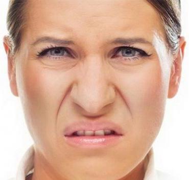 Expresiones faciales Expresión Asco: ligera contracción del músculo que frunce la nariz y
