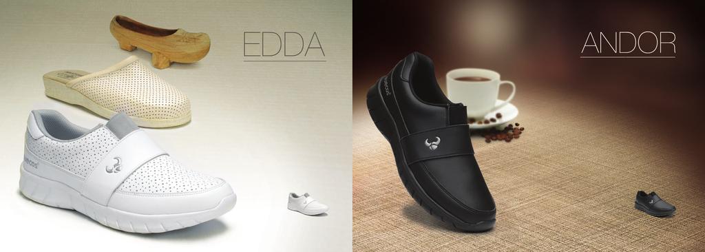 La evolución del calzado profesional Diseñamos la energía que te hacía falta + Microfiba microperforada + Talón ancho para mayor estabilidad + Plantilla extraíble de EVA Recomendados para hospitales,