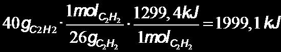 ko UZTAILA B AUKERA PUNTUAK P1. Azetilenoaren C 2 H 2 (g) mol baten errekuntzan baldintza estandarretan eta ondoko ekuazioaren arabera, 1299,4 kj ekoizten dira.