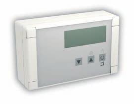 Termostato digital Modifica las etapas de calefacción y la velocidad de ventilación según la temperatura