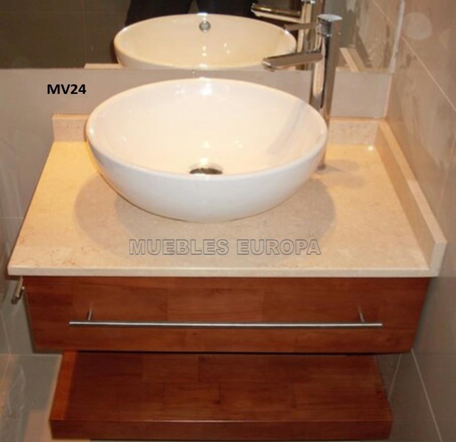 UNO DE LOS PREFERIDOS, INCLUYE; MODELO MV24: Mueble para baño de 60cm largo x 45cm fondo, dividido en dos partes, uno de