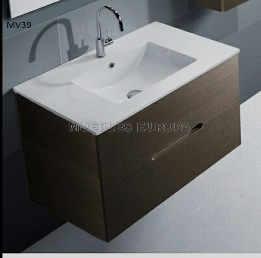 - Ovalin (lavabo) blanco resina de 40cm diámetro, costo $3,199 pesos (no incluye monomando, mangueras, cespol) solo mueble con lavabo.