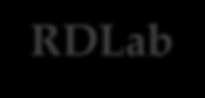 RDLab Laboratori de Recerca i Desenvolupament - Soporte investigación y transferencia de tecnología. - 4 personas estables complementando servicios con PSR y becarios. - Desde 2010* como RDlab.