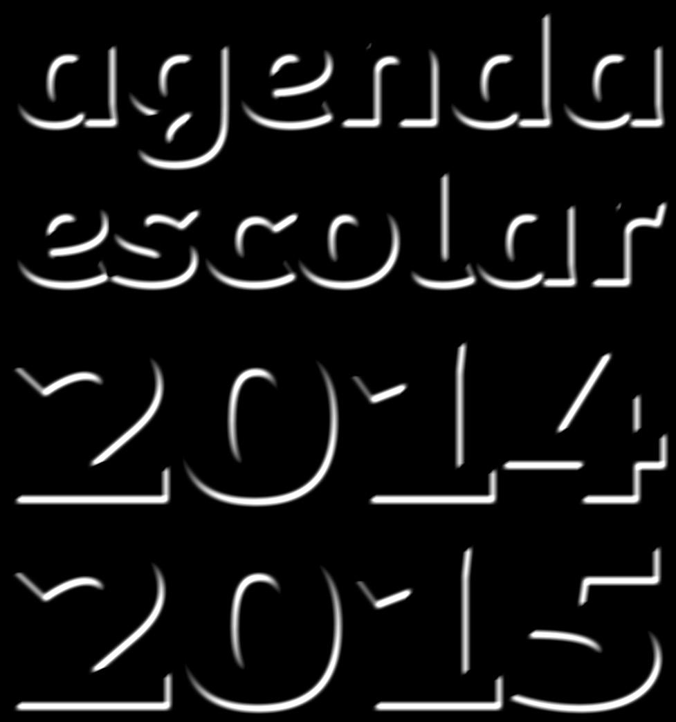 2014-2015 agenda  2014-2015 agenda curso