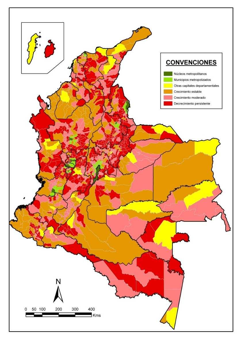 Recaudo anual predial per cápita, Colombia 2004-2012 (Dólares de 2012) Regímenes espaciales Recaudo Zonas Metropolitanas 39 Núcleos Metropolitanos 43 Municipios Metropolizados 34 Otras capitales