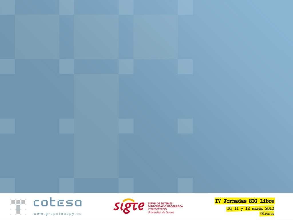 Realismo 3D aplicado a la Gestión Municipal Integración de la recomendación WMS-C en los estándares Girona, preexistentes