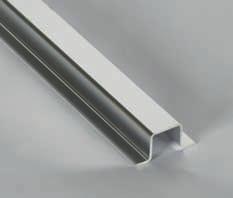 perfiles de aluminio aluminium profiles 4 16 11 13 Listelo decorativo para revestimientos. Estos listelos son molduras decorativas desarrolladas para embellecer las paredes.
