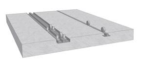 Plataforma La opción Empotrado puede realizarse directamente en obra (solera) con recrecido posterior o mediante rozas en pavimentos ya existentes.