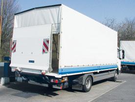 Plato DH-LMI con panel aislante, para carrocerías frigoríficas
