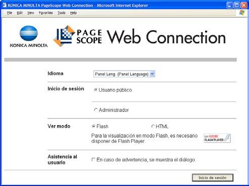 PageScope Web Connection 13 13.2 