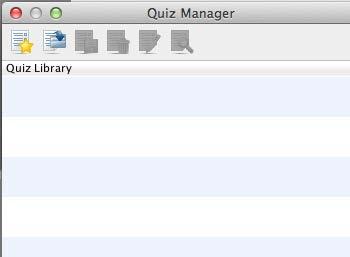 Show Quiz Manager. 3.