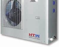 Desescarche automático - Modo calefacción y refrigeración - Circuito del refrigerante cerrado - Instalación sencilla Amplio rango de funcionamiento La unidad puede funcionar en condiciones óptimas en