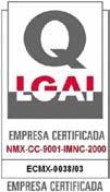 99 de marzo de 2005 El Centro de Certificación LGAI certifica que la elaboración del Indice Nacional de Precios al Consumidor y del Indice Nacional de Precios Productor es conforme a la Norma