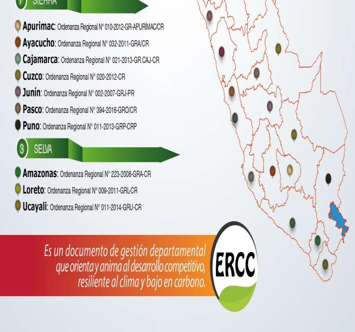 10 planes de implementación de las ERCC en culminación.