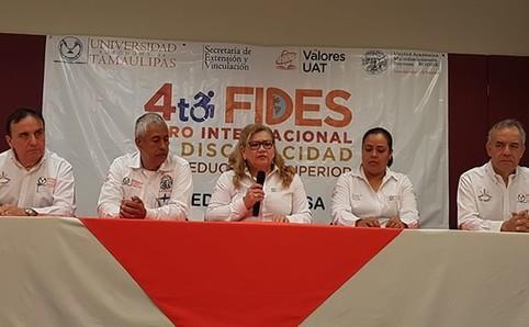 UAT invitan al 4to. Foro Internacional de la Discapacidad. Reynosa, Tam.