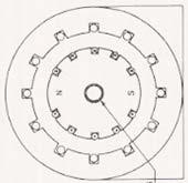 PRINCIPIOS DE FUNCIONAMIENTO: INDUCIDO EN EL ROTOR: El rotor puede estar configurado en forma de polos salientes o de rotor cilindrico.