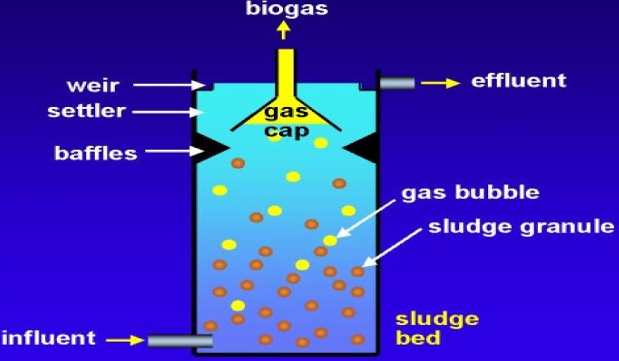 Quemado del biogás Tecnología americana