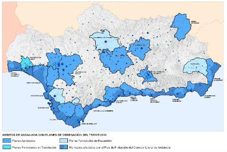 COBERTURA DE LOS PLANES SUBREGIONALES Prioridad de ámbitos metropolitanos y el litoral 18 planes aprobados y 3 en